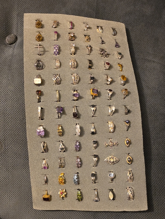 Jewelry - NWT STERLING SILVER RINGS WITH GENUINE STONES.